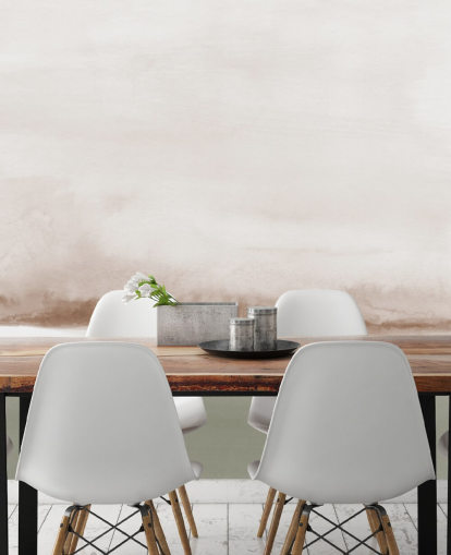 salie groen en bruin abstract behang