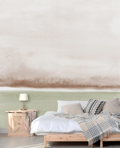 salie groen en bruin abstract behang salie groen en bruin abstract behang