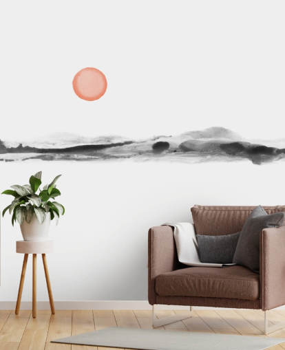 musta, valkoinen ja terrakotta tapetti musta, valkoinen ja terrakotta tapetti