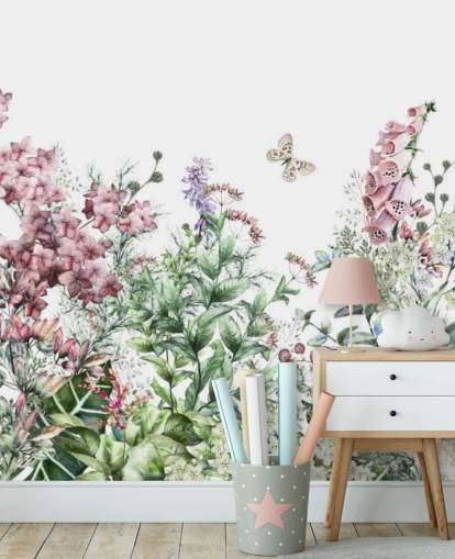 pretty pink and white meadow flowers wallpaper pretty pink and white meadow flowers wallpaper