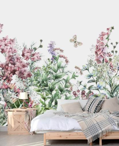 pretty pink and white meadow flowers wallpaper pretty pink and white meadow flowers wallpaper