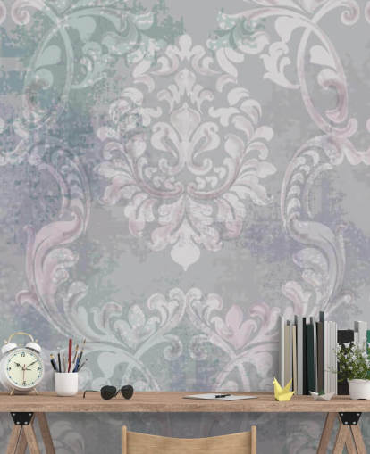 vintage style damask wallpaper vintage style damask wallpaper