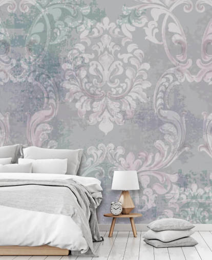 vintage style damask wallpaper vintage style damask wallpaper