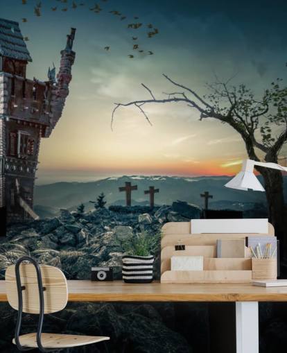 papier peint maison effrayant papier peint maison effrayant