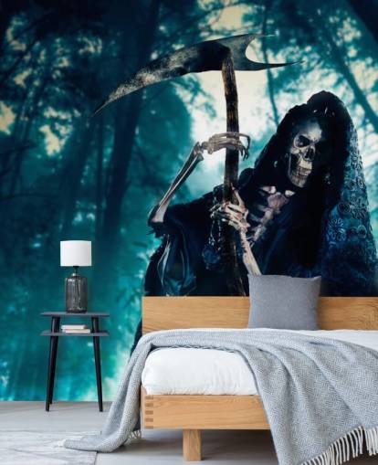 carta da parati grim reaper