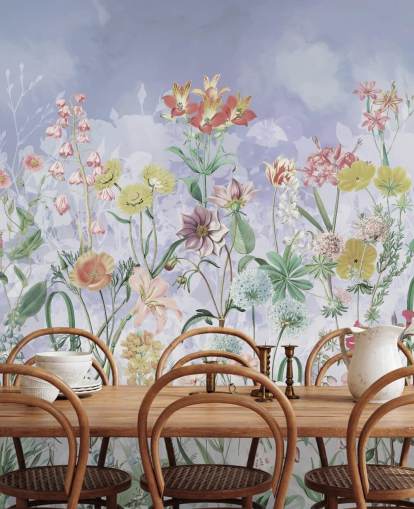 ziemlich Wildblumen Tapete