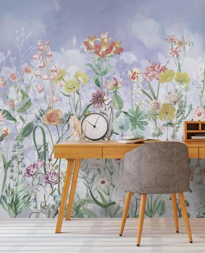 ziemlich Wildblumen Tapete