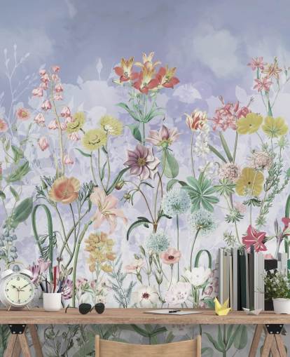 ziemlich Wildblumen Tapete ziemlich Wildblumen Tapete