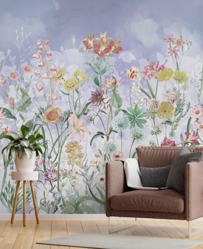 jolies fleurs sauvages fond d'écran