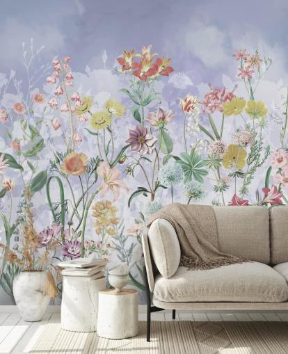 ziemlich Wildblumen Tapete