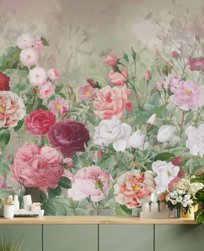 red rose and white rose wallpaper