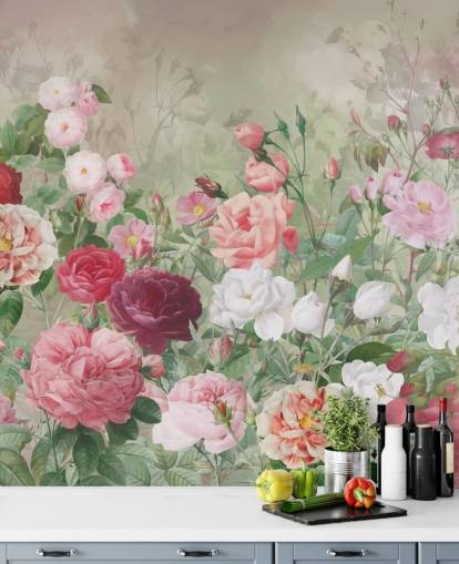 carta da parati rosa rossa e rosa bianca carta da parati rosa rossa e rosa bianca