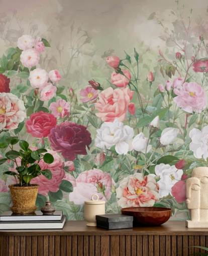 rød rose og hvid rose tapet rød rose og hvid rose tapet