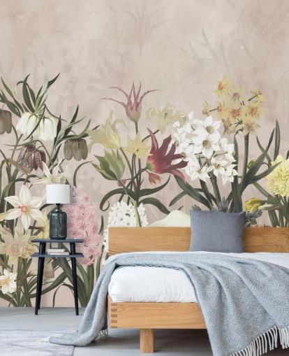 Wiese Blumen wachsen Tapete Wiese Blumen wachsen Tapete