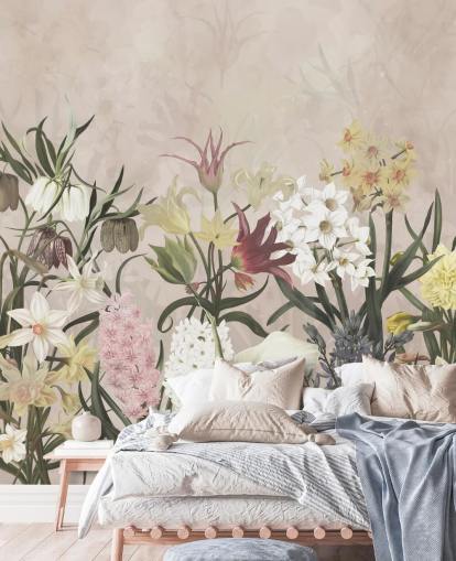 ängsblommor växande tapeter