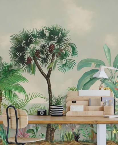 jungle trees wallpaper