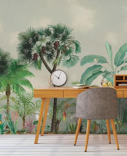 djungel träd tapeter