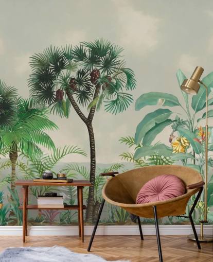 jungle trees wallpaper