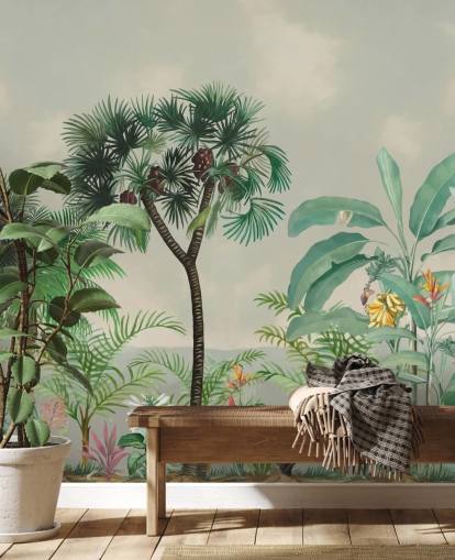 jungle trees wallpaper