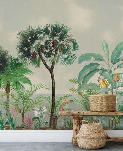 jungle trees wallpaper