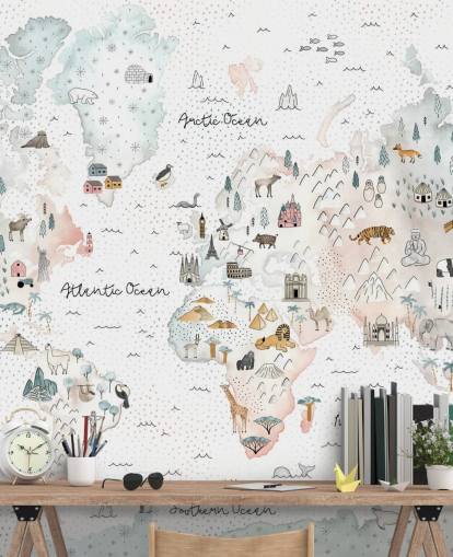 papel tapiz de mapa del mundo de animales papel tapiz de mapa del mundo de animales