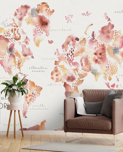 orange and terracotta world map wallpaper orange and terracotta world map wallpaper