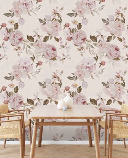 dusty pink floral wallpaper dusty pink floral wallpaper