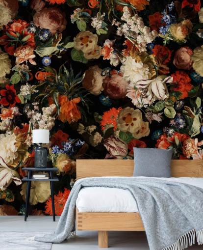 fargerik floral tapet fargerik floral tapet