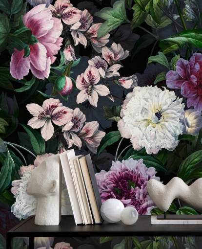 purple and off-white flowers wallpaper purple and off-white flowers wallpaper