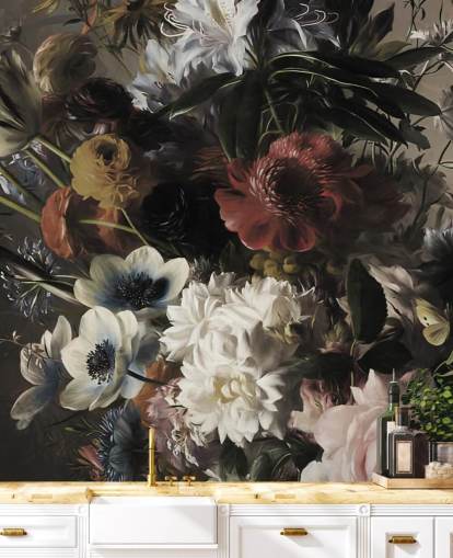 Descargar el fondo de pantalla big bouquet with anemones Descargar el fondo de pantalla big bouquet with anemones