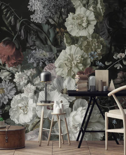 fondo de pantalla dark floral bouquet fondo de pantalla dark floral bouquet