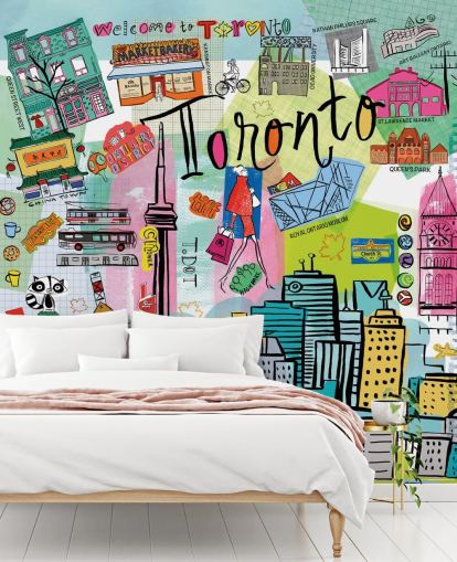 colourful toronto wallpaper colourful toronto wallpaper
