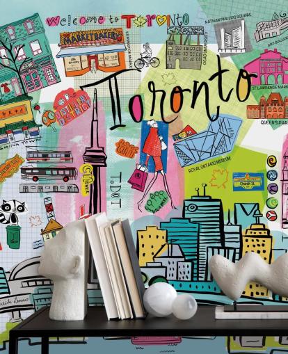 colourful toronto wallpaper colourful toronto wallpaper