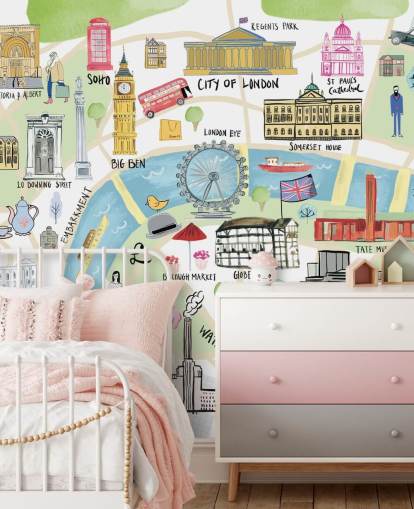 pastel illustration of london wallpaper pastel illustration of london wallpaper