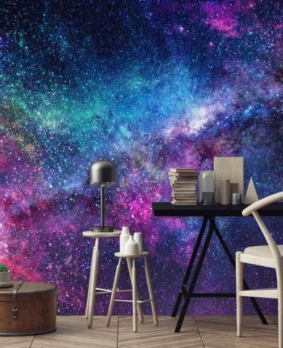 galaxy behang