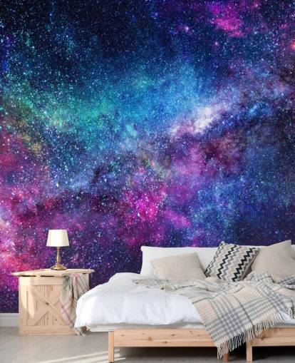 papier peint galaxie