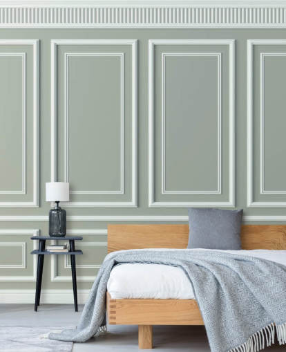 grey and white panel effect wallpaper grey and white panel effect wallpaper