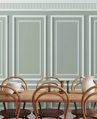 papel pintado con efecto panel gris y blanco papel pintado con efecto panel gris y blanco