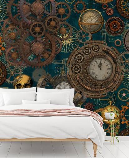 old cogs and skulls wallpaper old cogs and skulls wallpaper
