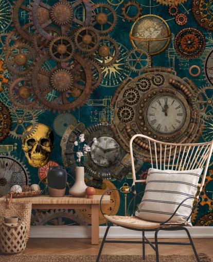 vanha cogs ja kalloja tapetti vanha cogs ja kalloja tapetti