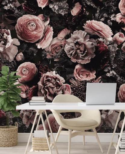 dark pink flowers wallpaper dark pink flowers wallpaper