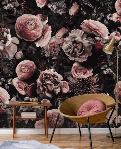 dark pink flowers wallpaper dark pink flowers wallpaper