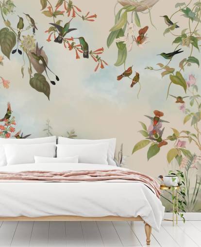 botanical scenery and birds wallpaper botanical scenery and birds wallpaper