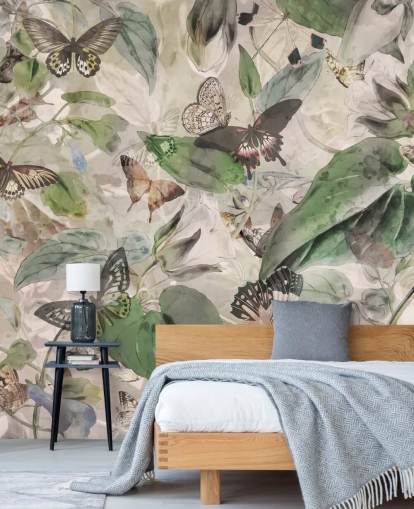 Fondos de mariposas y hojas Fondos de mariposas y hojas