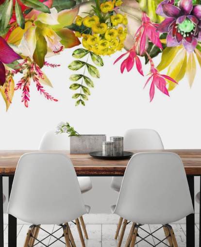 tropical flowers hanging wallpaper tropical flowers hanging wallpaper