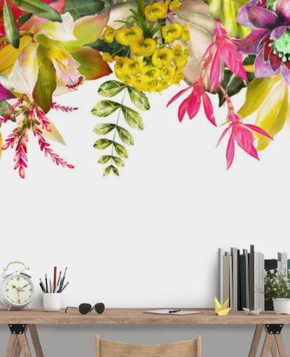 tropical flowers hanging wallpaper tropical flowers hanging wallpaper