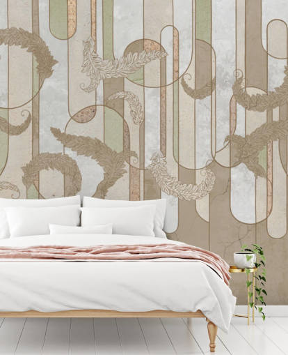 neutral brown art deco wallpaper neutral brown art deco wallpaper