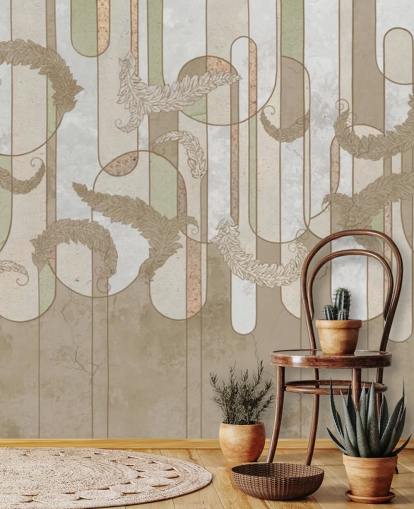 neutral brown art deco wallpaper neutral brown art deco wallpaper