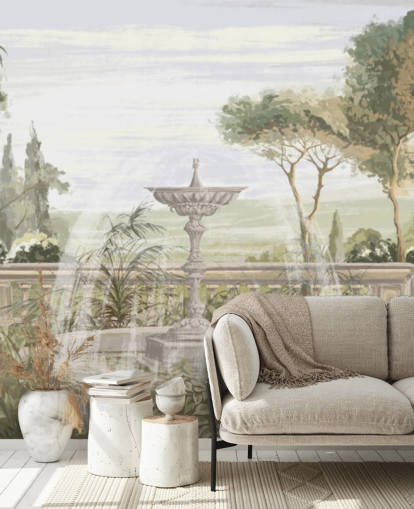 carta da parati giardino verde salvia carta da parati giardino verde salvia