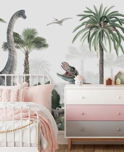 dinosaurer i jungelen tapet dinosaurer i jungelen tapet